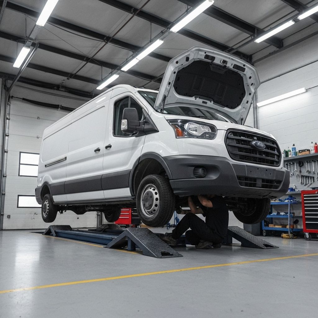 Fleet vehicle servicing
