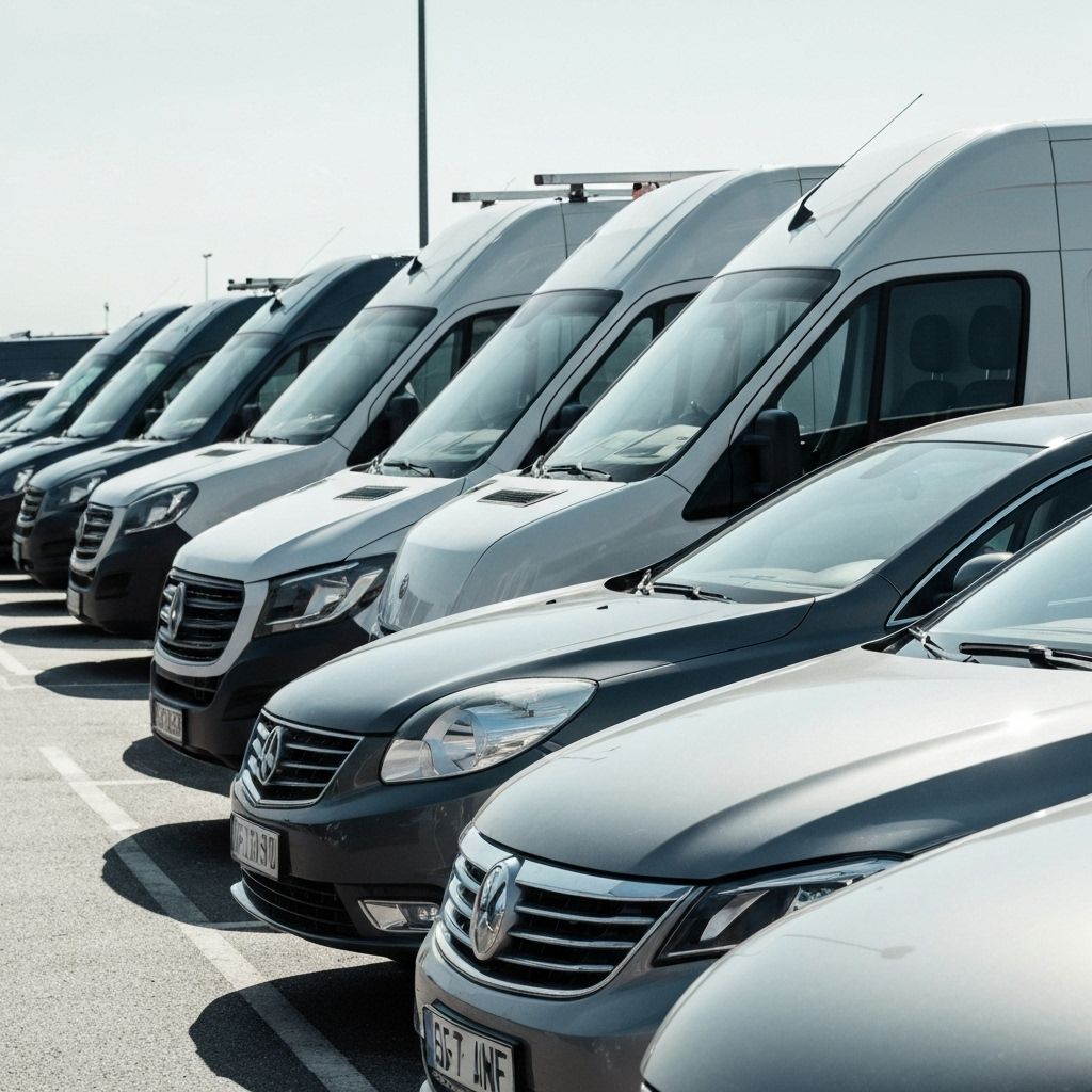Fleet of commercial vehicles